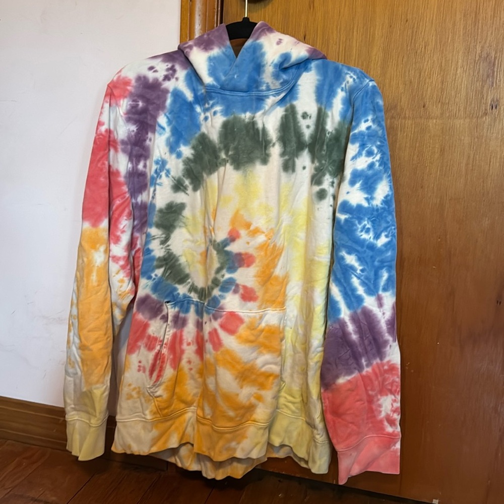 Abercrombie XL Fleece Tye Dye hoodie